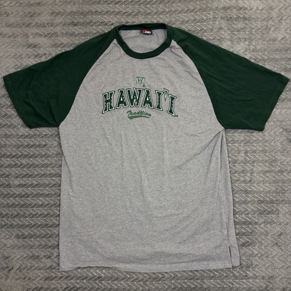Vtg University of Hawaii Shirt Size 3XL Collegiate Logo Embroidered College